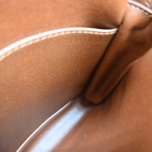 LOUIS VUITTON Danube Shoulder Bag Monogram Leather Brown France - Picture 2 of 15